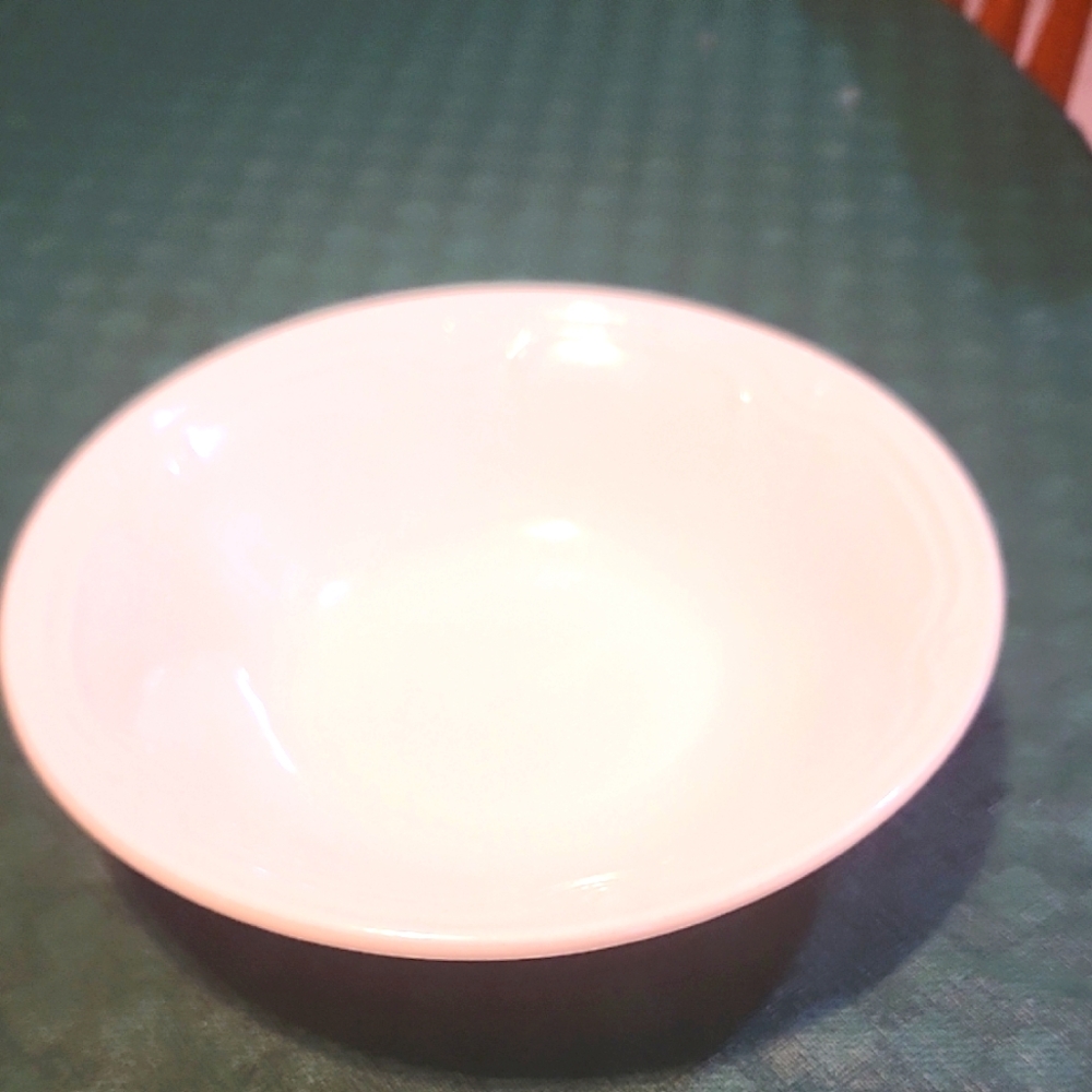 Totally Today Elegant White Dining Bowl from The Fantasia Line